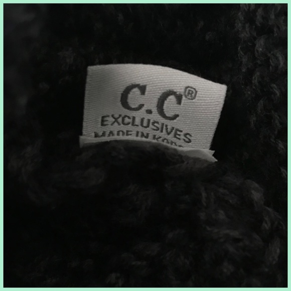 C.C Kid’s Pom Pom Beanie - Picture 4 of 5